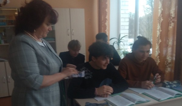 Посещение школ Лунинецкого района