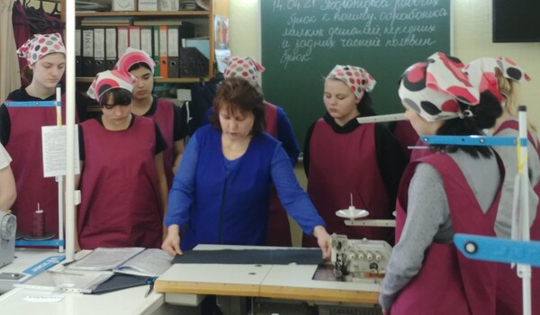 Открытое занятие производственного обучения